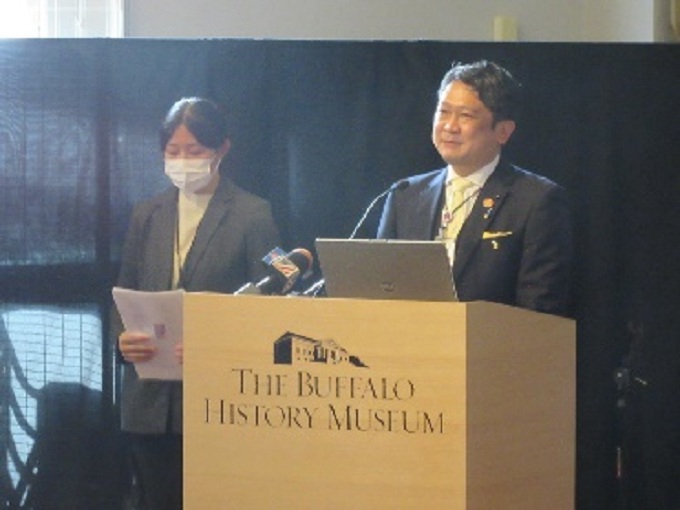 姉妹都市提携60周年記念代表団（市長団）として村山市長が訪問