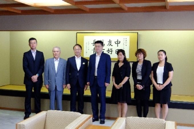 中国国際貿易促進委員会大連市分会が来訪