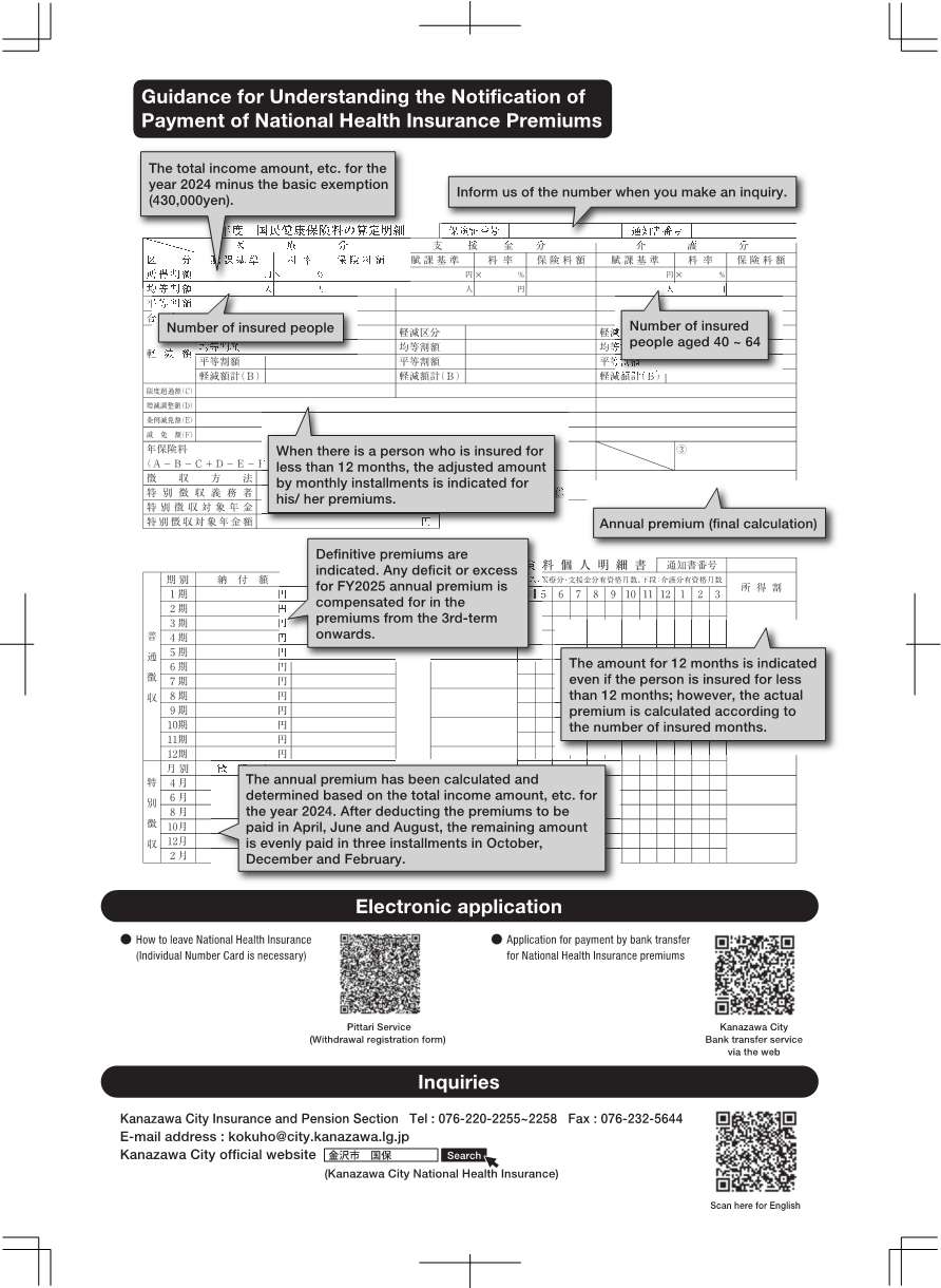 国民健康保険に関するお知らせ6~3月裏