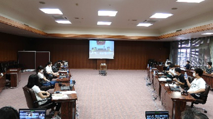 蘇州市中高生オンライン交流会議を開催