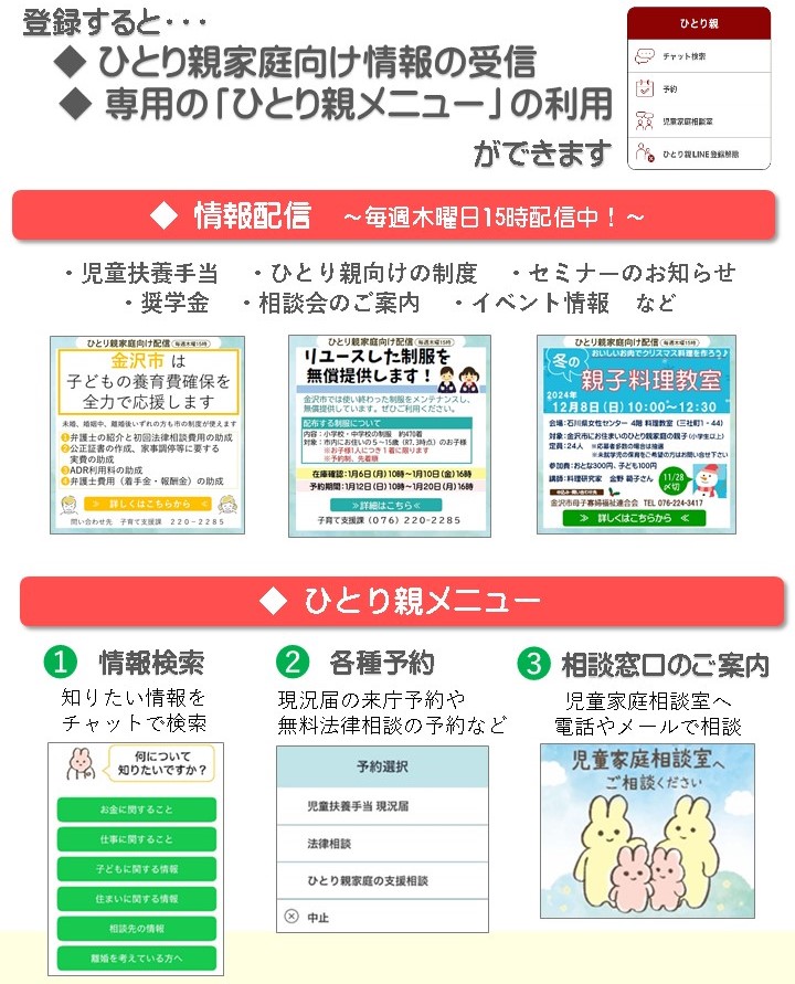 ひとり親LINE概要