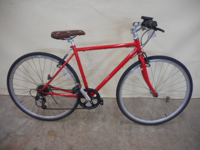 56.赤・自転車の画像