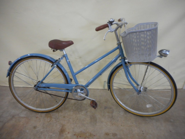 53.青・自転車の画像