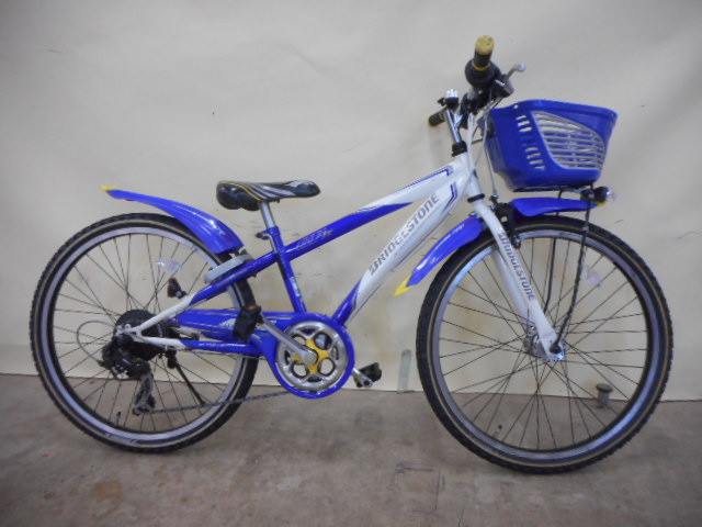 51.青の自転車の画像