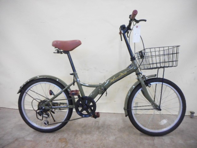 52.緑の自転車の画像