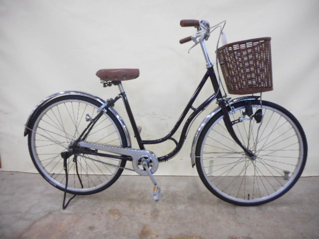 54.紫の自転車の画像