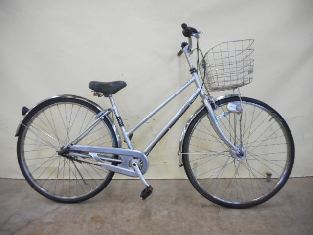 54.銀の自転車の画像