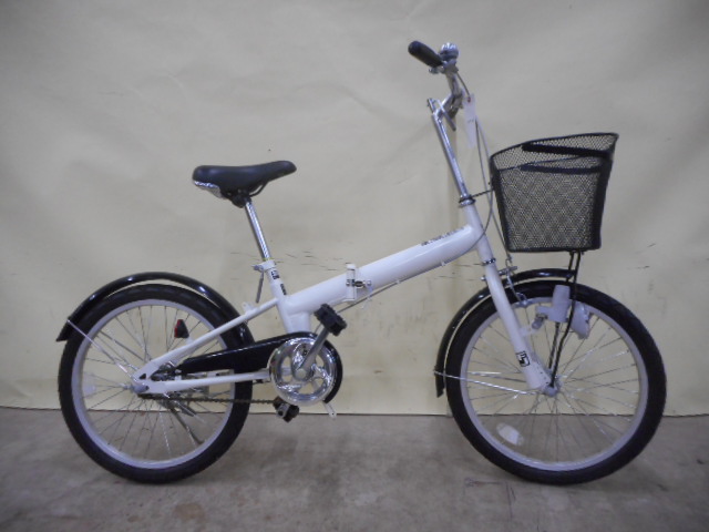 53.白・自転車の画像