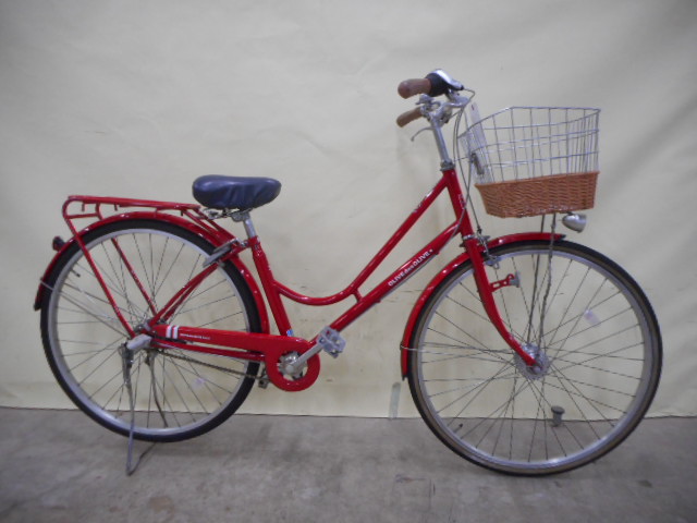 57.赤・自転車の画像