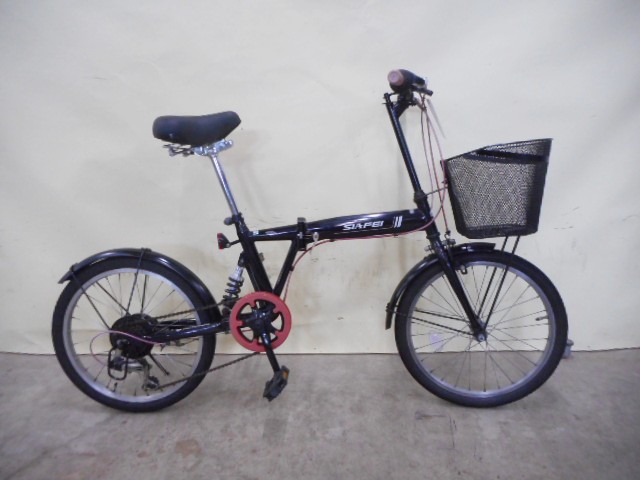 51.黒の自転車の画像