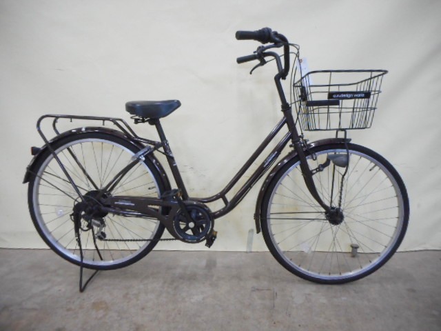 54.茶の自転車の画像