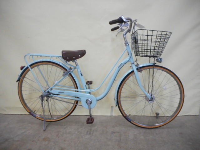 56.青緑・自転車の画像