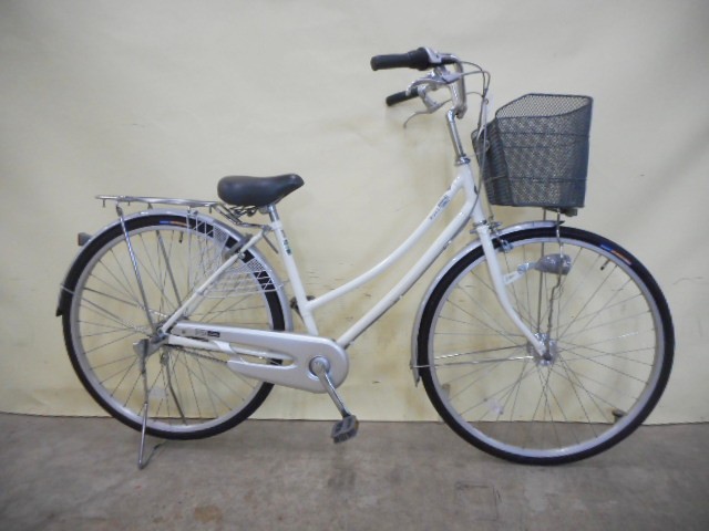 57.白・自転車の画像