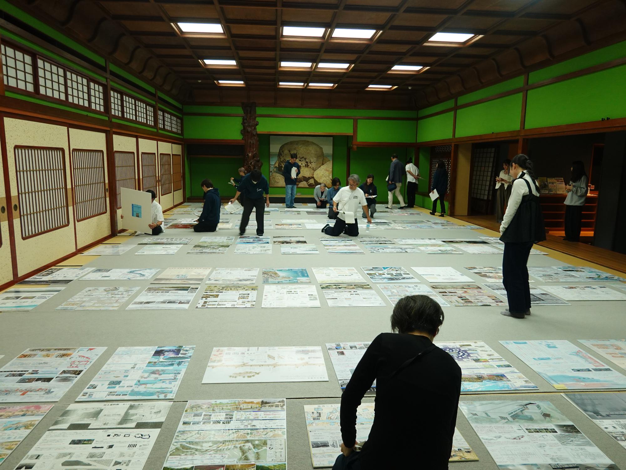 一次審査の様子